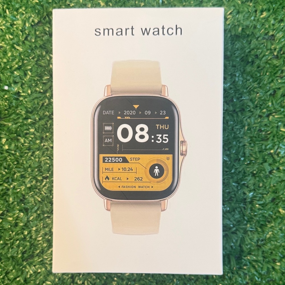 Smart Watch with Black Band